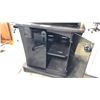 Image 2 : BLACK 32" W X 28" D MEDIA CABINET