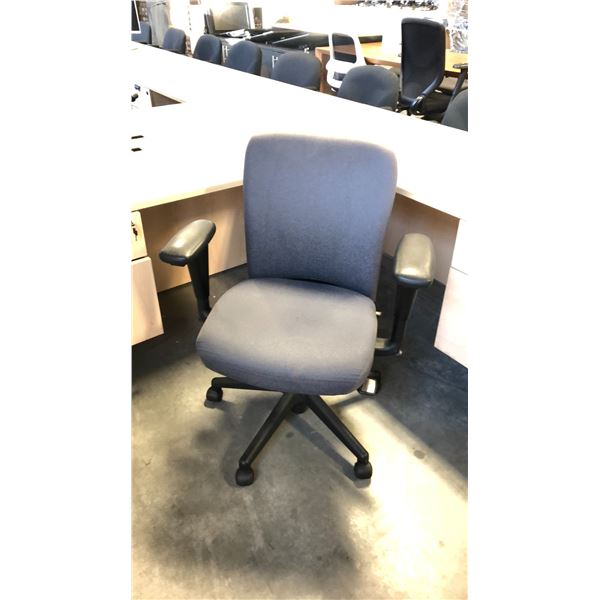 HAWORTH GREY ADJUSTABLE TASK CHAIR