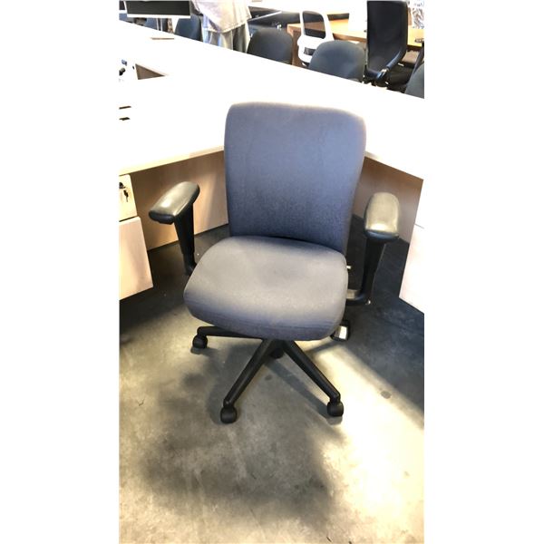 HAWORTH GREY ADJUSTABLE TASK CHAIR