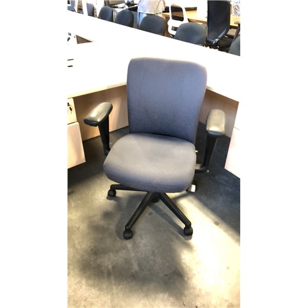 HAWORTH GREY ADJUSTABLE TASK CHAIR
