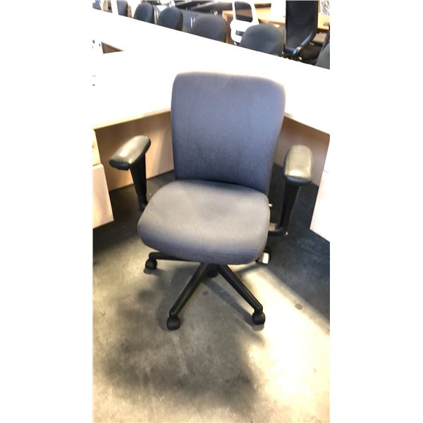 HAWORTH GREY ADJUSTABLE TASK CHAIR