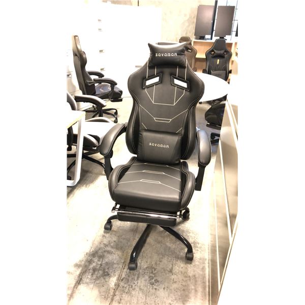 SUKIDA SEYABER BLACK 8H GAMING CHAIR *IN BOX*