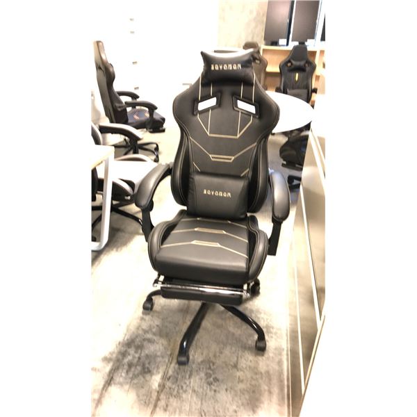 SUKIDA SEYABER BLACK 8H GAMING CHAIR *IN BOX*