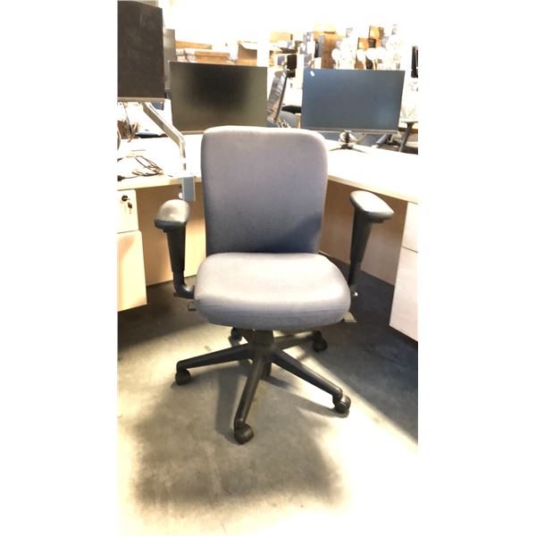 HAWORTH GREY ADJUSTABLE TASK CHAIR