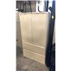 Image 1 : BEIGE 66' H 2 DRAWER LATERAL FILE DOUBLE DOOR CABINET