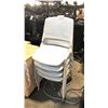 Image 1 : 19 PLASTIC STACKING CHAIRS