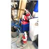 Image 1 : 7 FIRE EXTINGUISHERS, MISC HOUSEHOLD ITEMS AND MORE