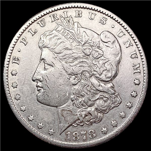 1878-CC Morgan Silver Dollar CLOSELY UNCIRCULATED