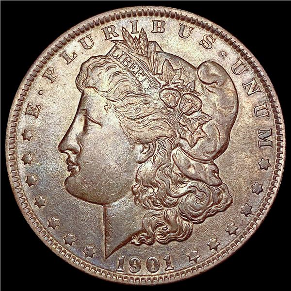 1901 Morgan Silver Dollar CLOSELY UNCIRCULATED