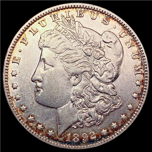 1892-O Morgan Silver Dollar CHOICE AU