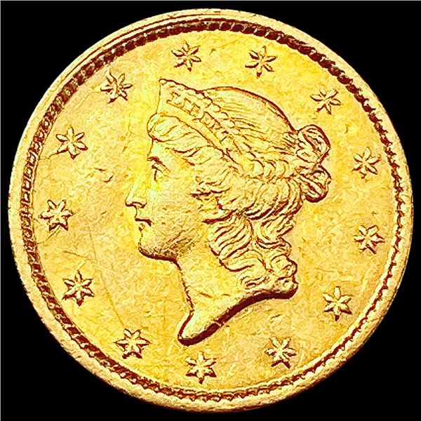 1852 Rare Gold Dollar CLOSELY UNCIRCULATED