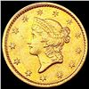 Image 1 : 1852 Rare Gold Dollar CLOSELY UNCIRCULATED