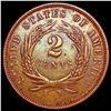 Image 2 : 1865 Two Cent Piece CLOSELY UNCIRCULATED