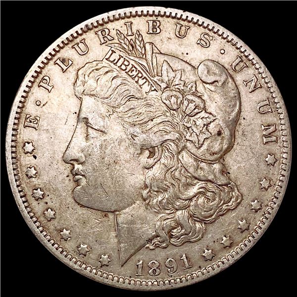 1891-O Morgan Silver Dollar NEARLY UNCIRCULATED