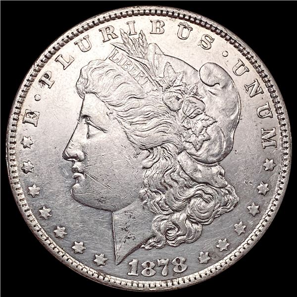 1878 8TF Morgan Silver Dollar CLOSELY UNCIRCULATED