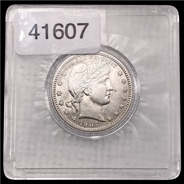 1907 Barber Quarter UNCIRCULATED