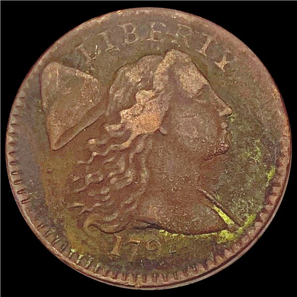 1794 Liberty Cap Large Cent NICELY CIRCULATED