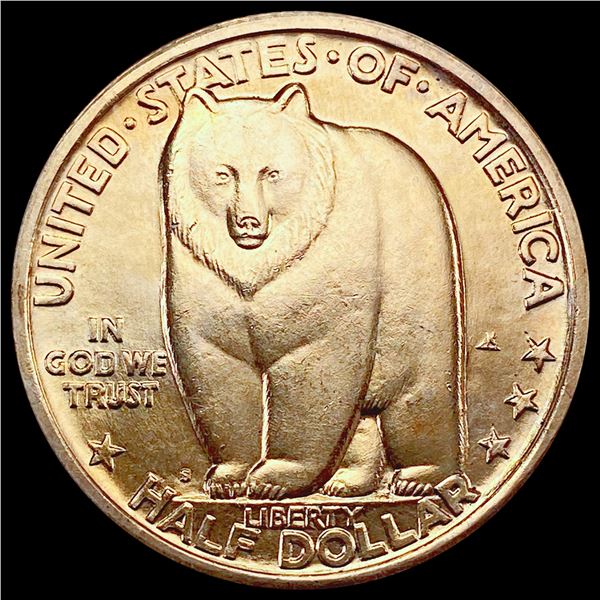 1936-S Bay Bridge Half Dollar GEM BU