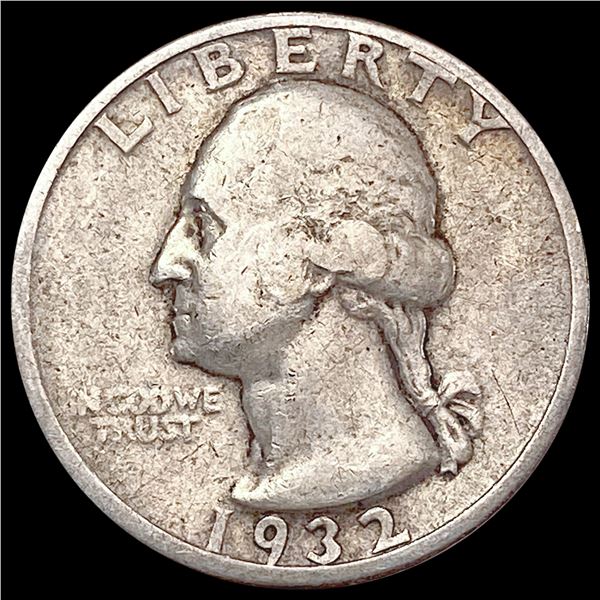 1932-D Washington Silver Quarter LIGHTLY CIRCULATED