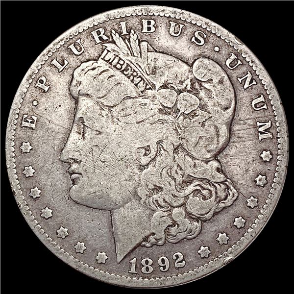 1892-S Morgan Silver Dollar NICELY CIRCULATED