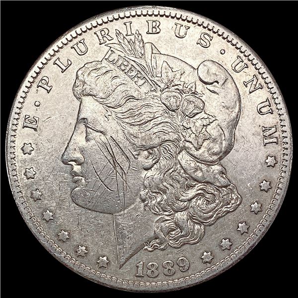 1889-S Morgan Silver Dollar CLOSELY UNCIRCULATED