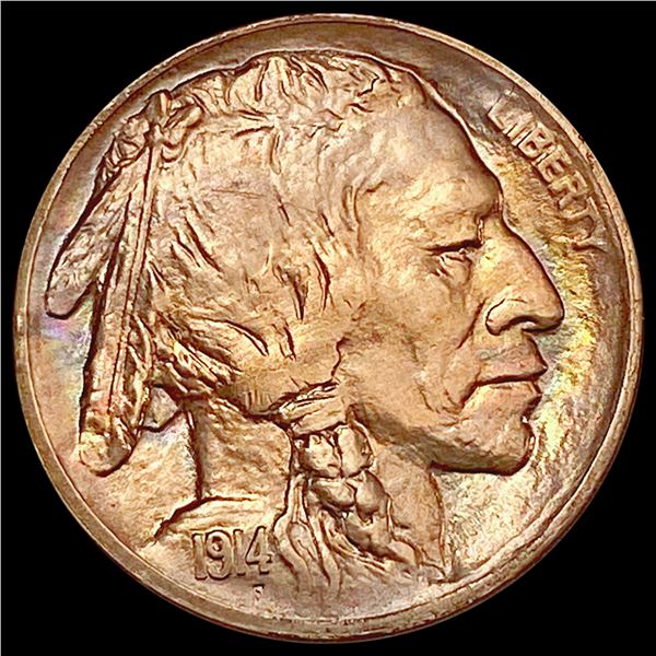 1914-S Buffalo Nickel GEM BU