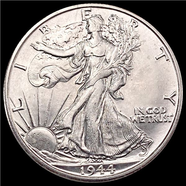 1944-S Walking Liberty Half Dollar GEM BU