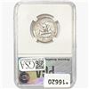 Image 2 : 1953 Washington Silver Quarter PGA PR66 Cameo