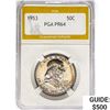 Image 1 : 1953 Franklin Half Dollar PGA PR64