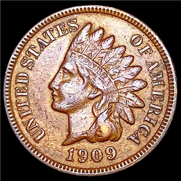 1909-S Indian Head Cent CLOSELY UNCIRCULATED