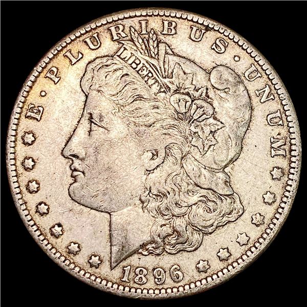 1896-O Morgan Silver Dollar NEARLY UNCIRCULATED