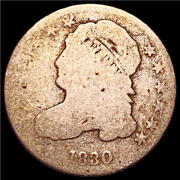 1830 Capped Bust Dime NICELY CIRCULATED