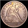 Image 1 : 1847 Seated Liberty Dollar LIGHTLY CIRCULATED