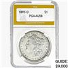 1895-O Morgan Silver Dollar PGA AU58