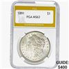 1891 Morgan Silver Dollar PGA MS63