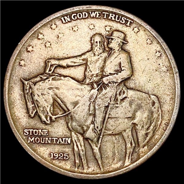 1925 Stone Mountain Half Dollar CLOSELY UNCIRCULATED