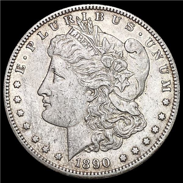 1890-S Morgan Silver Dollar CLOSELY UNCIRCULATED