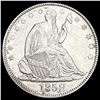 Image 1 : 1858 Seated Liberty Half Dollar CLOSELY UNCIRCULATED