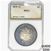 1879-S Morgan Silver Dollar PCI MS63