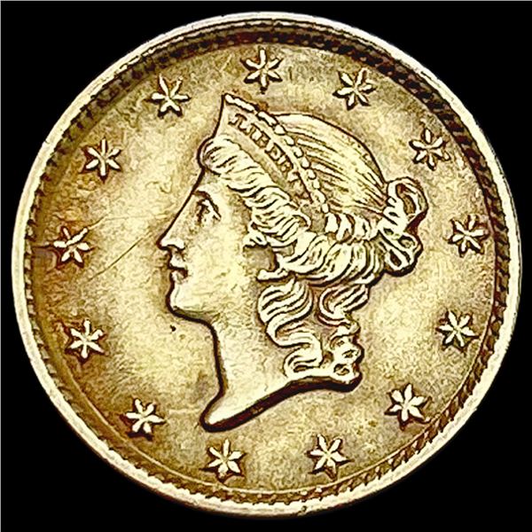 1854 Rare Gold Dollar UNCIRCULATED