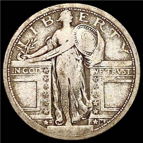 1917-S Standing Liberty Quarter NICELY CIRCULATED