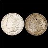 Image 1 : [2] 1897-O&1898-S Morgan Silver Dollar CLOSELY UNCIRCULATED