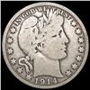 Image 1 : 1914 Barber Half Dollar NICELY CIRCULATED