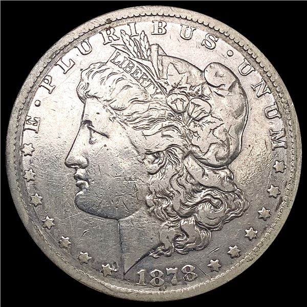 1878-CC Morgan Silver Dollar LIGHTLY CIRCULATED