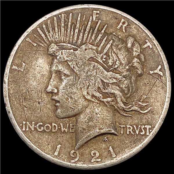 1921 Silver Peace Dollar NICELY CIRCULATED