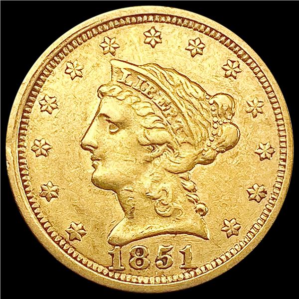 1831 $2.50 Gold Quarter Eagle NEARLY UNCIRCULATED