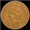 Image 1 : 1867 Indian Head Cent LIGHTLY CIRCULATED