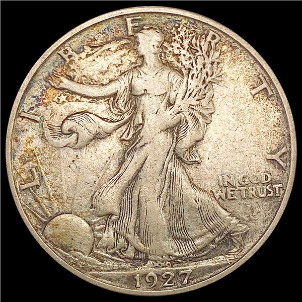 1927-S Walking Liberty Half Dollar NEARLY UNCIRCULATED