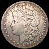 Image 1 : 1891-CC Morgan Silver Dollar NICELY CIRCULATED