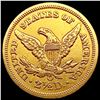 Image 2 : 1852 $2.50 Gold Quarter Eagle LIGHTLY CIRCULATED